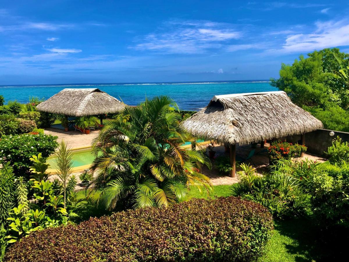 Superbe Bord De Mer, Acces Lagon Et Piscine Privee Paea Buitenkant foto