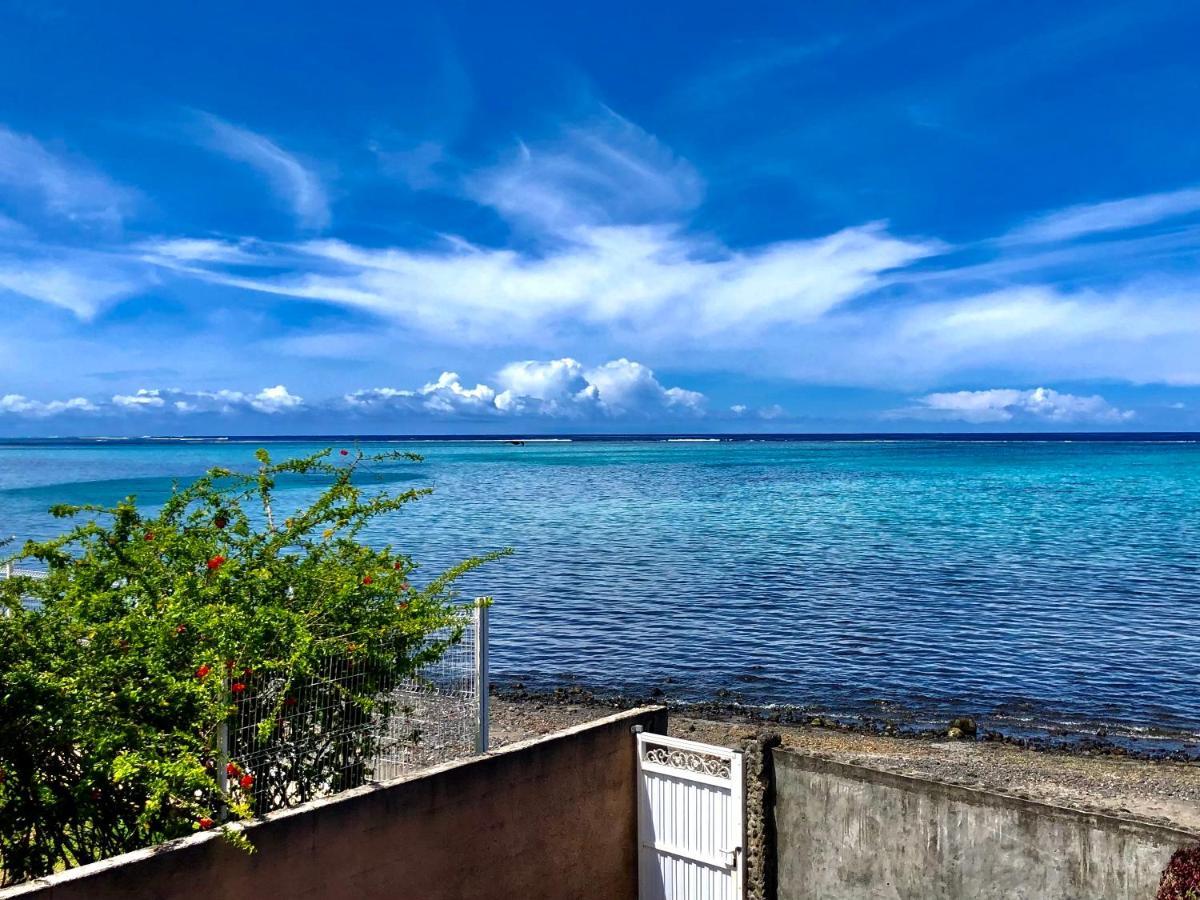 Superbe Bord De Mer, Acces Lagon Et Piscine Privee Paea Buitenkant foto