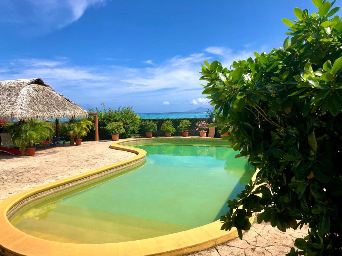 Superbe Bord De Mer, Acces Lagon Et Piscine Privee Paea Buitenkant foto