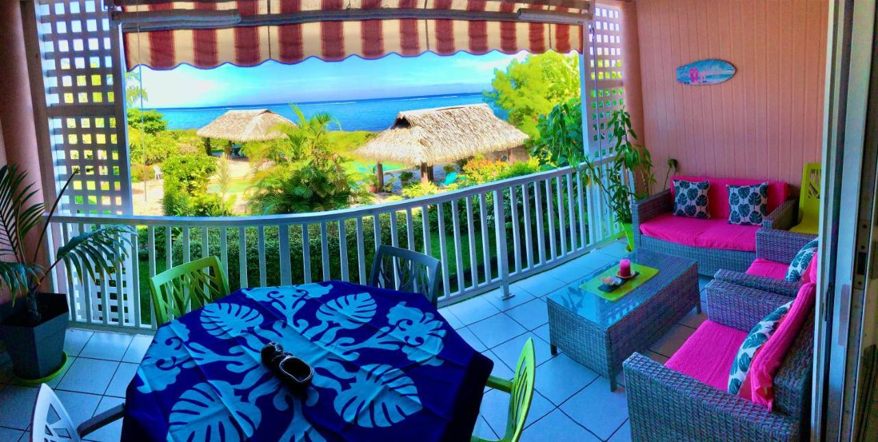 Superbe Bord De Mer, Acces Lagon Et Piscine Privee Paea Buitenkant foto