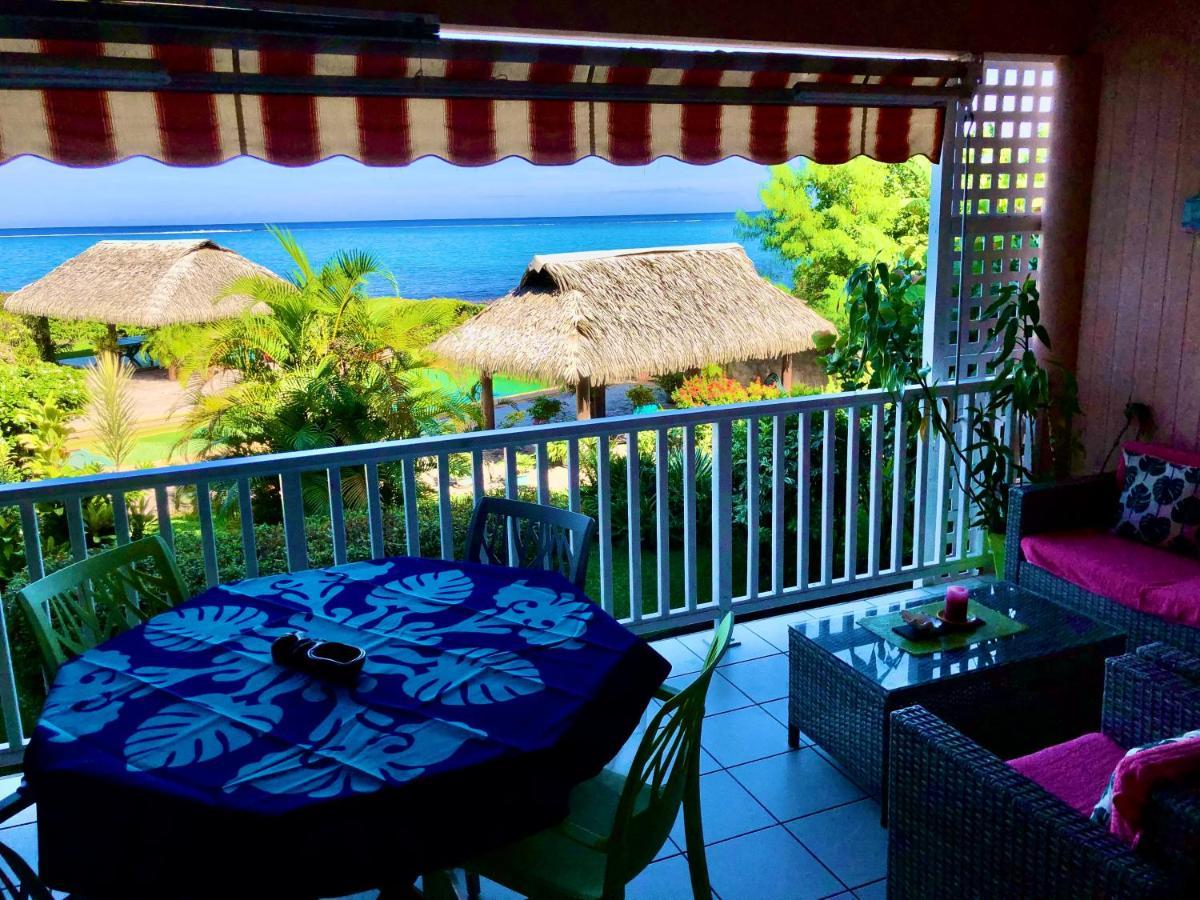 Superbe Bord De Mer, Acces Lagon Et Piscine Privee Paea Buitenkant foto